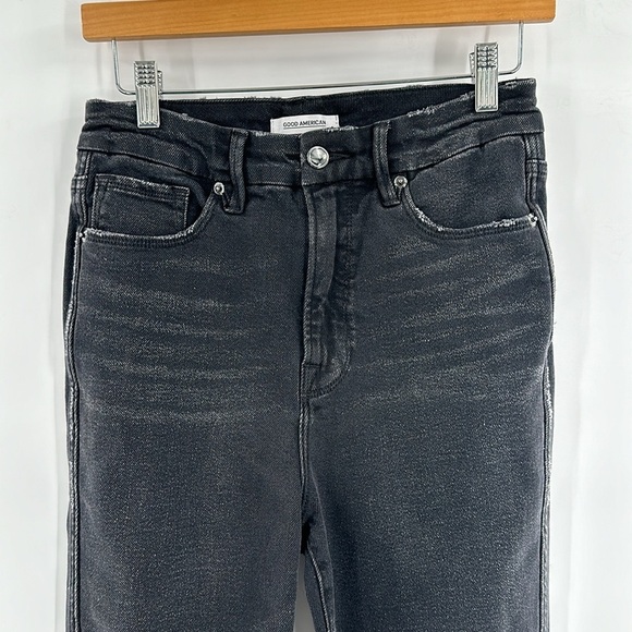 Good American Good Curve Skinny Black085 28 - Picture 3 of 8